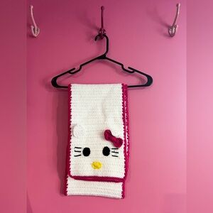 Hello Kitty Handmade Knit Scarf